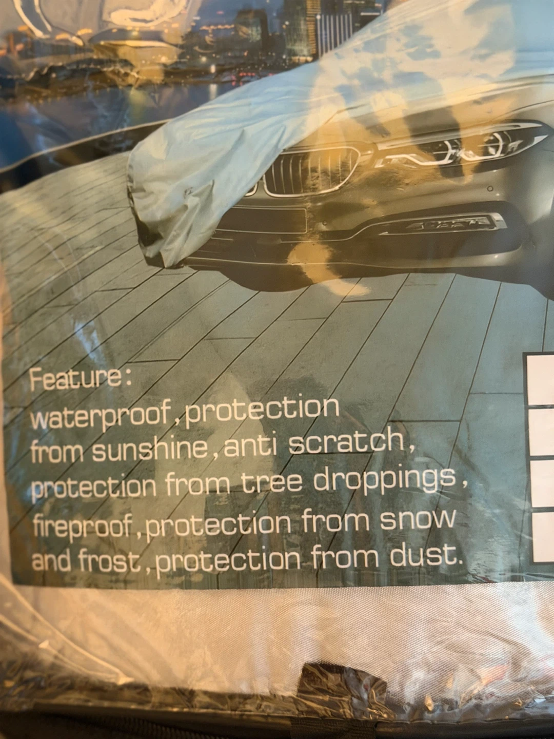 Whole Waterproof Sedan Car Cover Size - photo 2