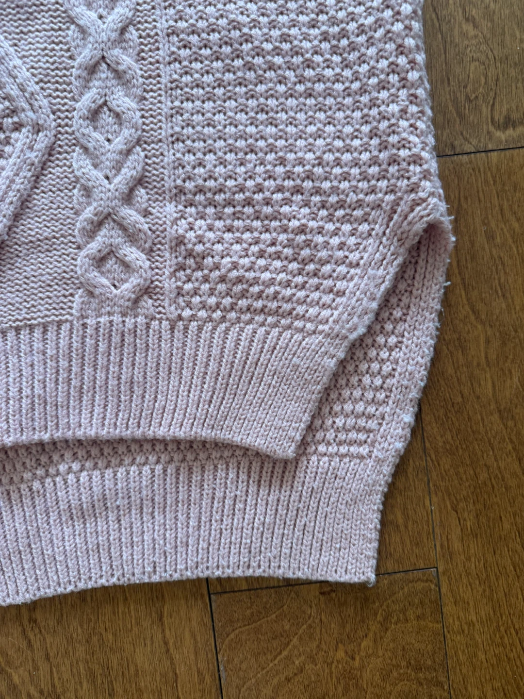 Pink Knit sweater vest - photo 2