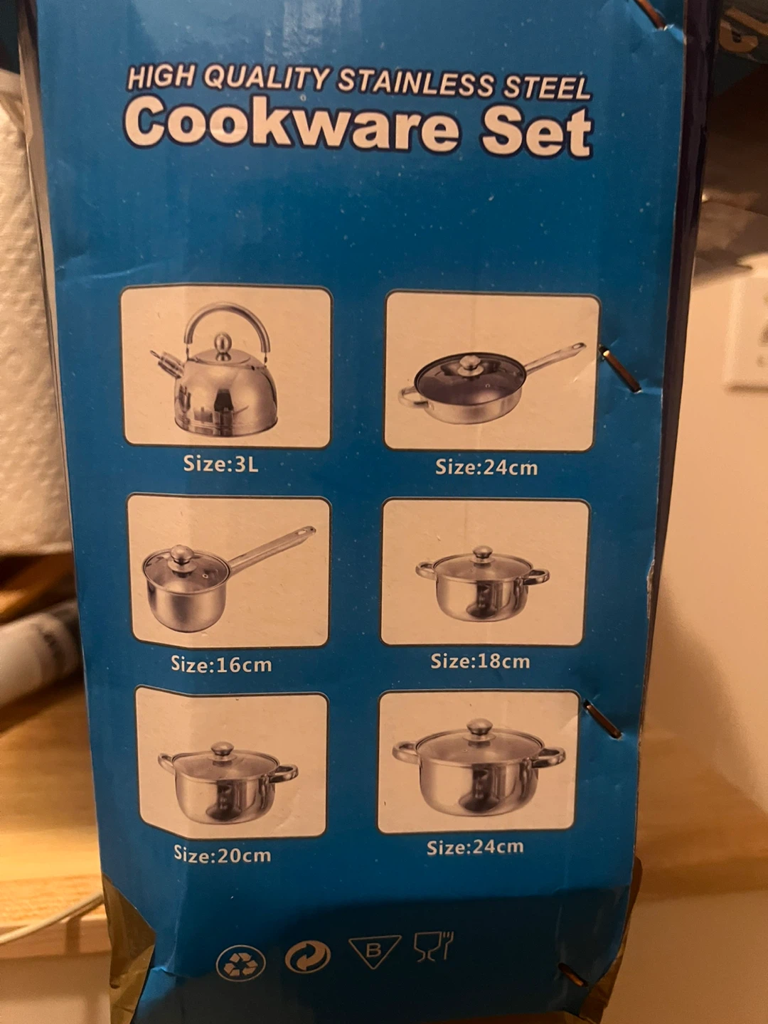 12-Piece High Quality Stainless Steel Cookware Set - photo 2