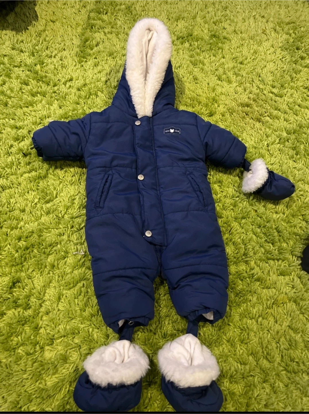 Absorba Baby Snowsuit 0-3M