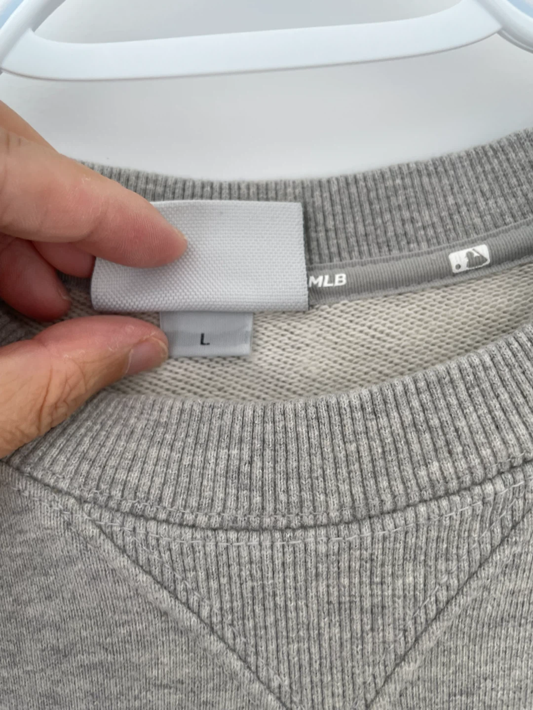 MLB Boston Red Sox Heart Grey Sweatshirt - photo 4