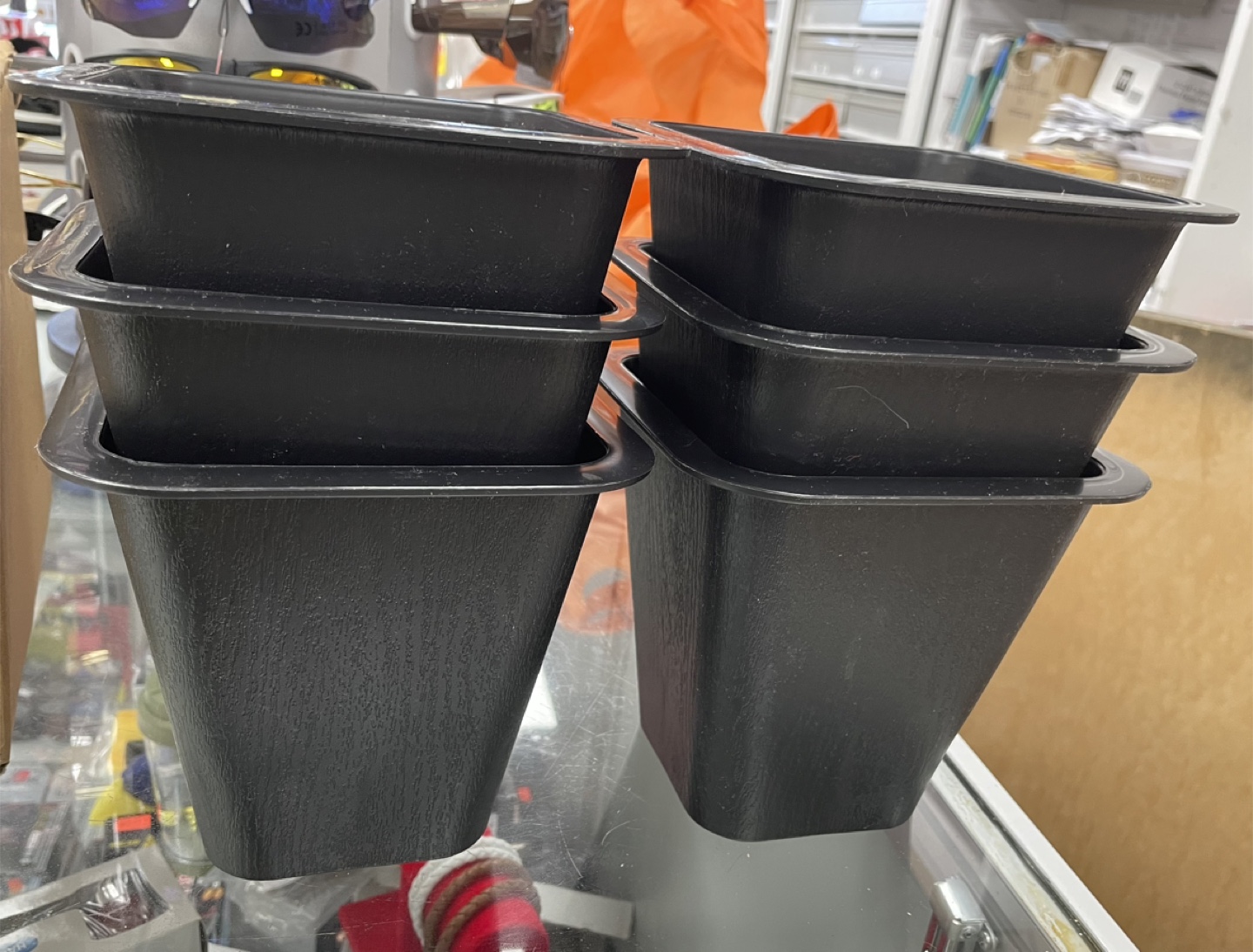 Set of 6 Black Furniture Risers - photo 2