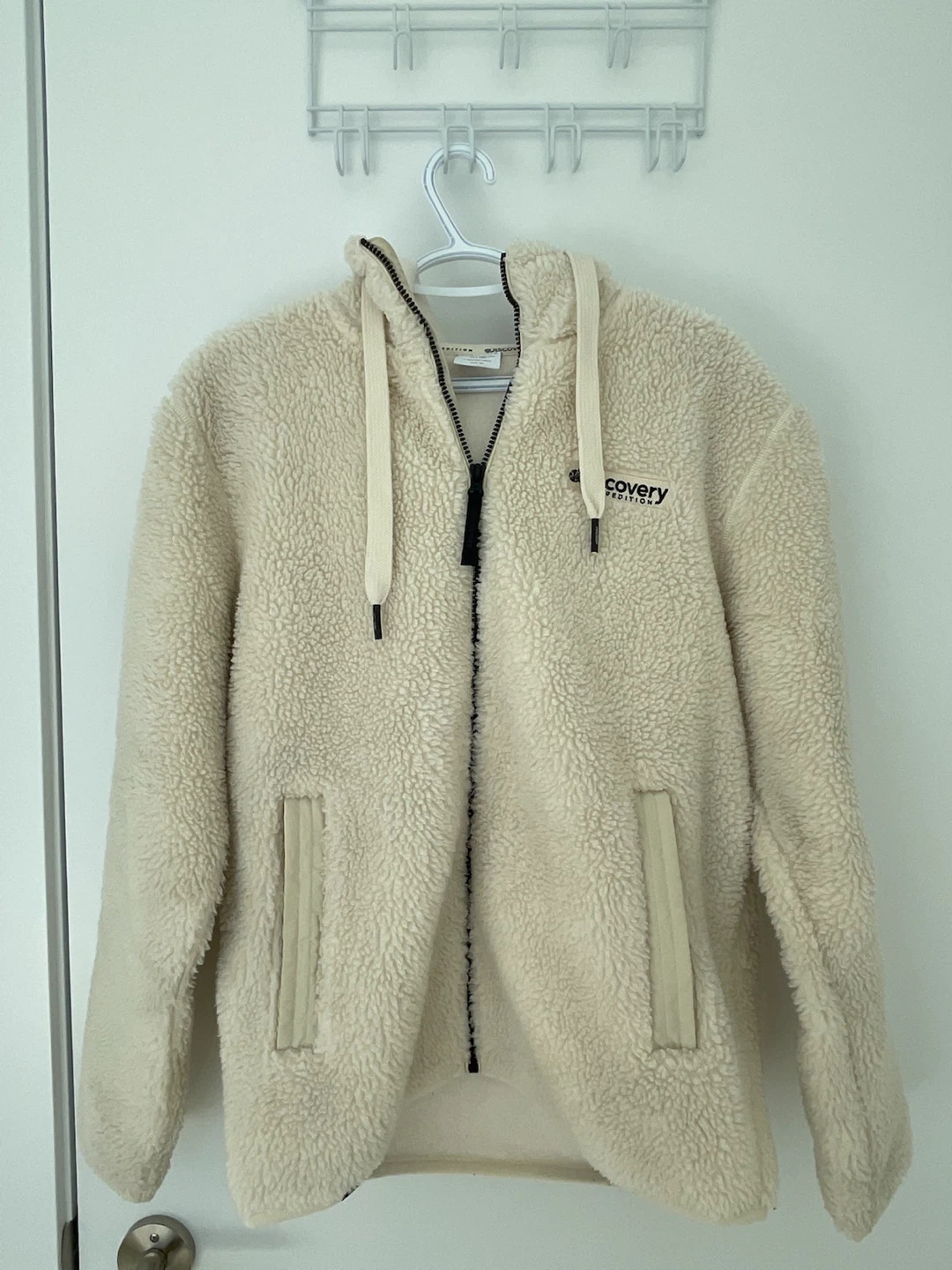Discovery Expedition Sherpa Fleece Hoodie - Cream