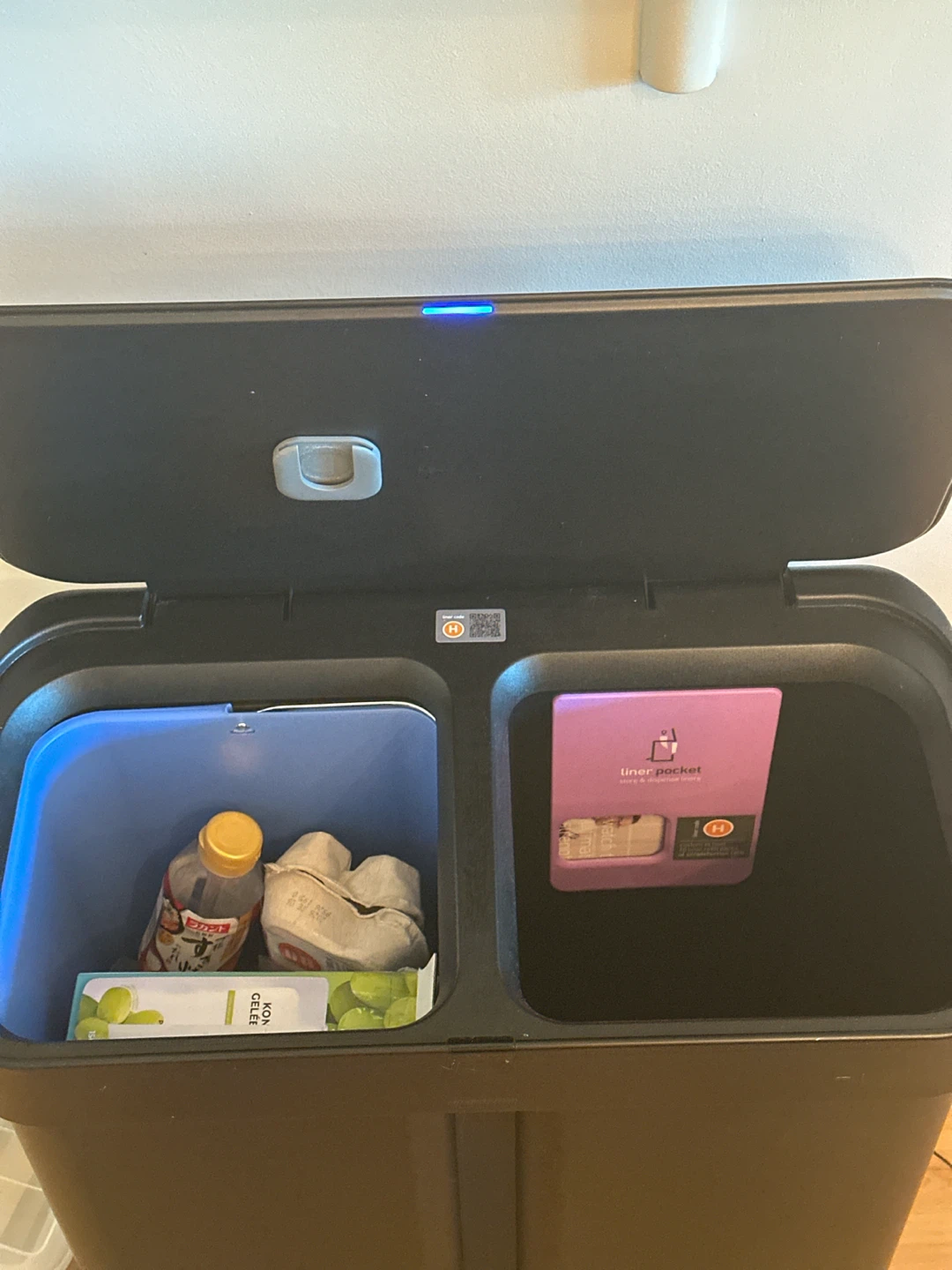Simple human Dual Recycle Bin Voice+Motion Activated - photo 2