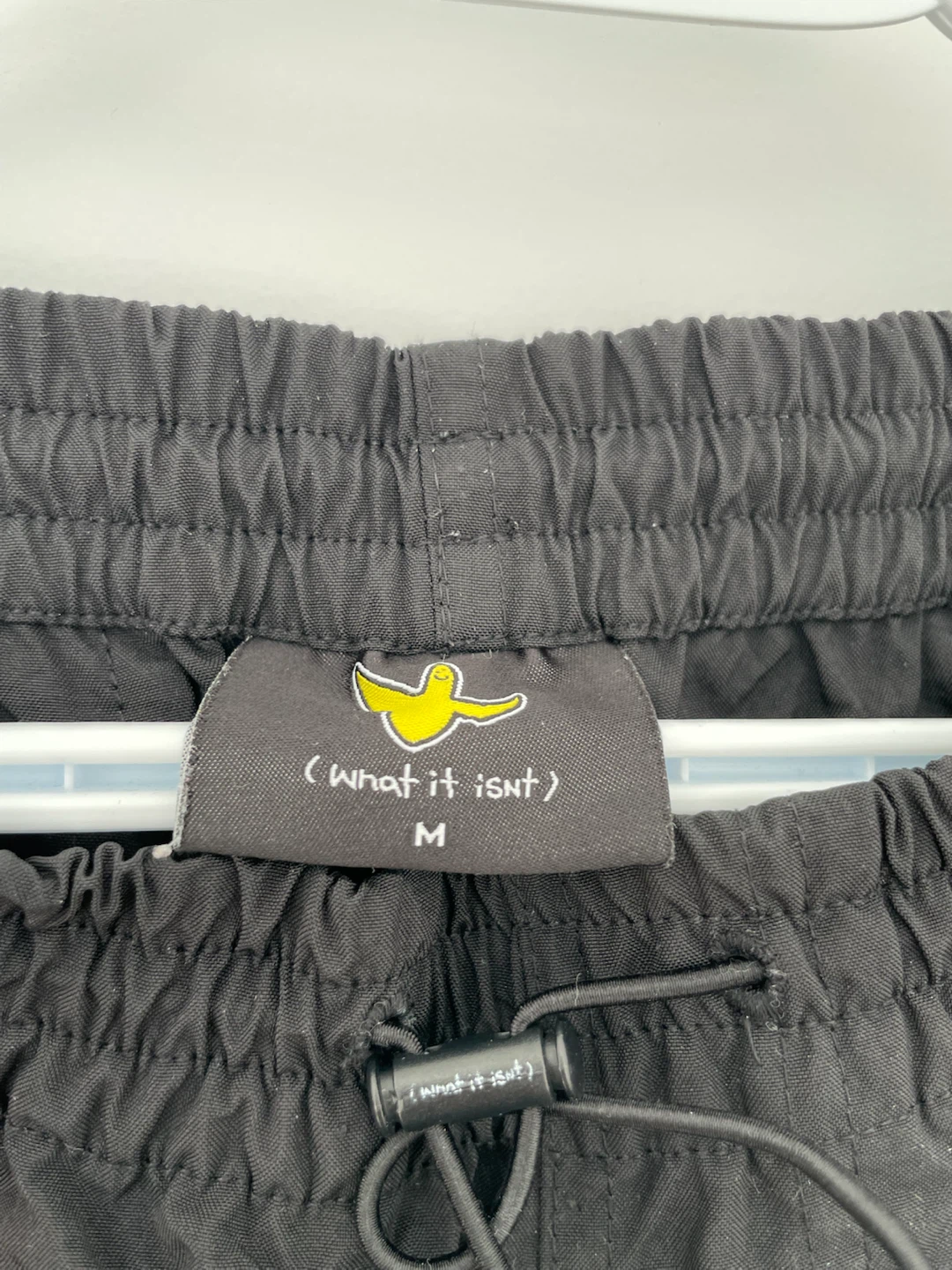 (What It Isnt) Mark Gonzales Black Nylon Pants - photo 3