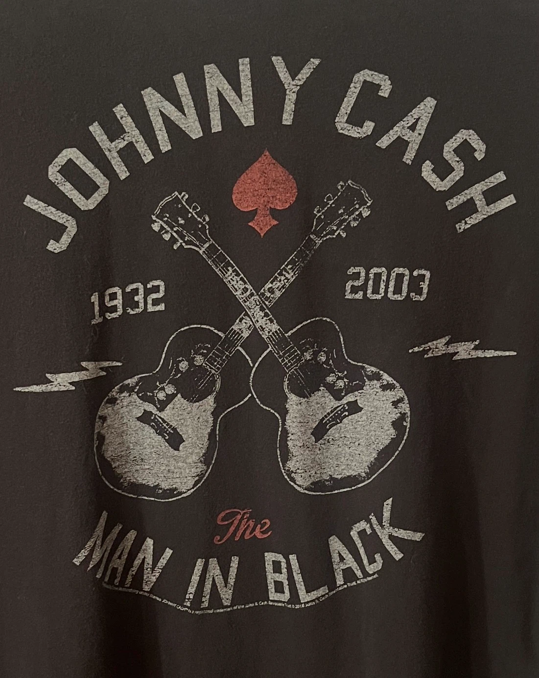 Johnny Cash T-Shirt XL - photo 2