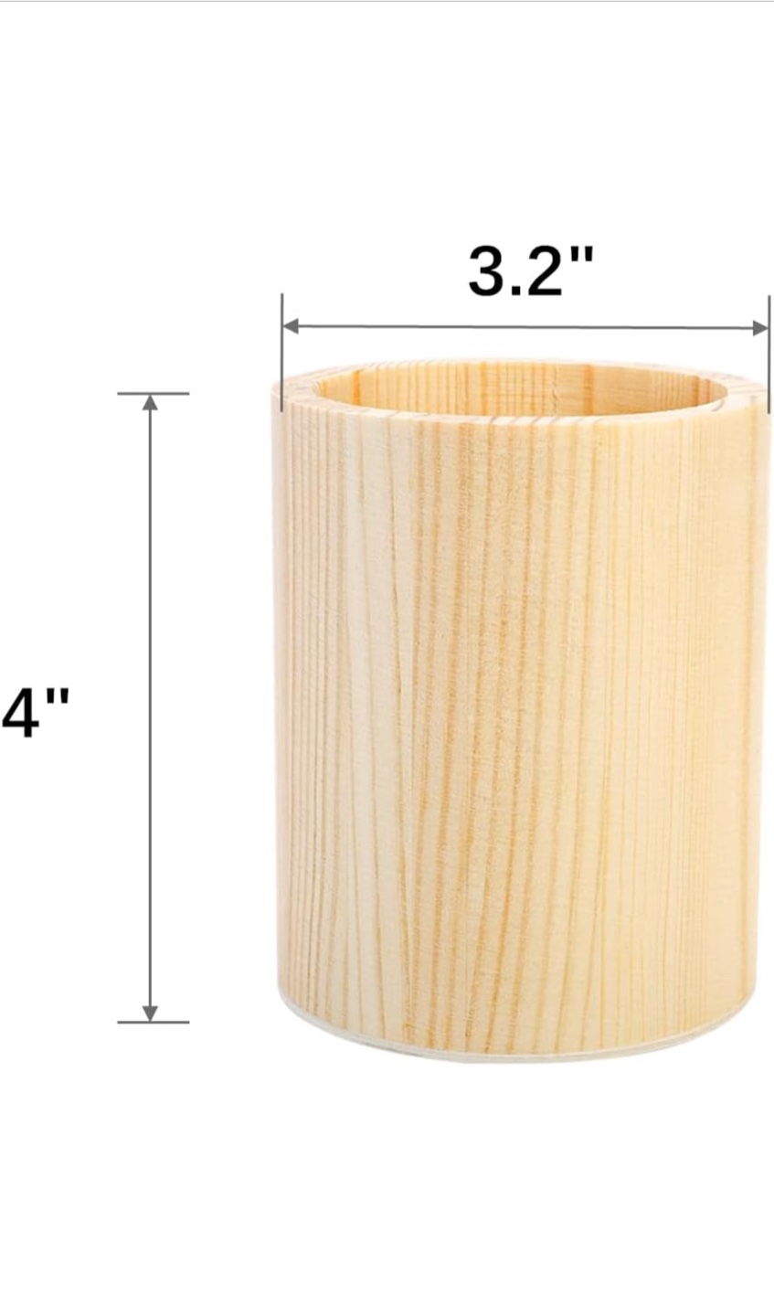 Yopay 12 Pack Wooden Pen Holders - photo 2