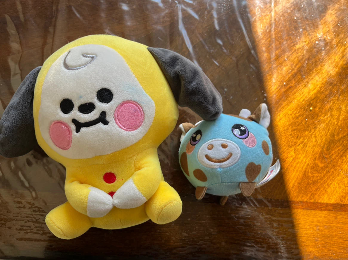 BT21 Chimmy and Small Cow Plush Set