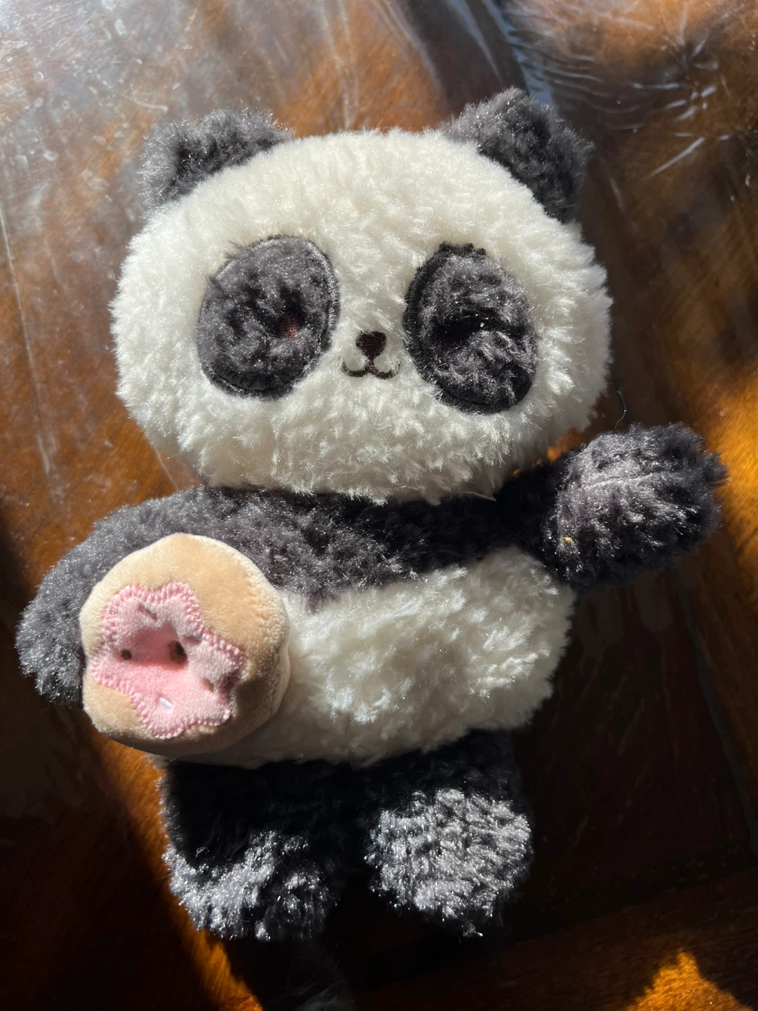 Plush Panda with Donut
