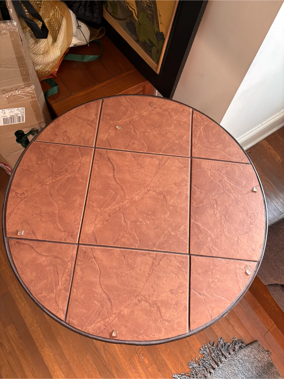 Round Tile-Top Table - photo 3