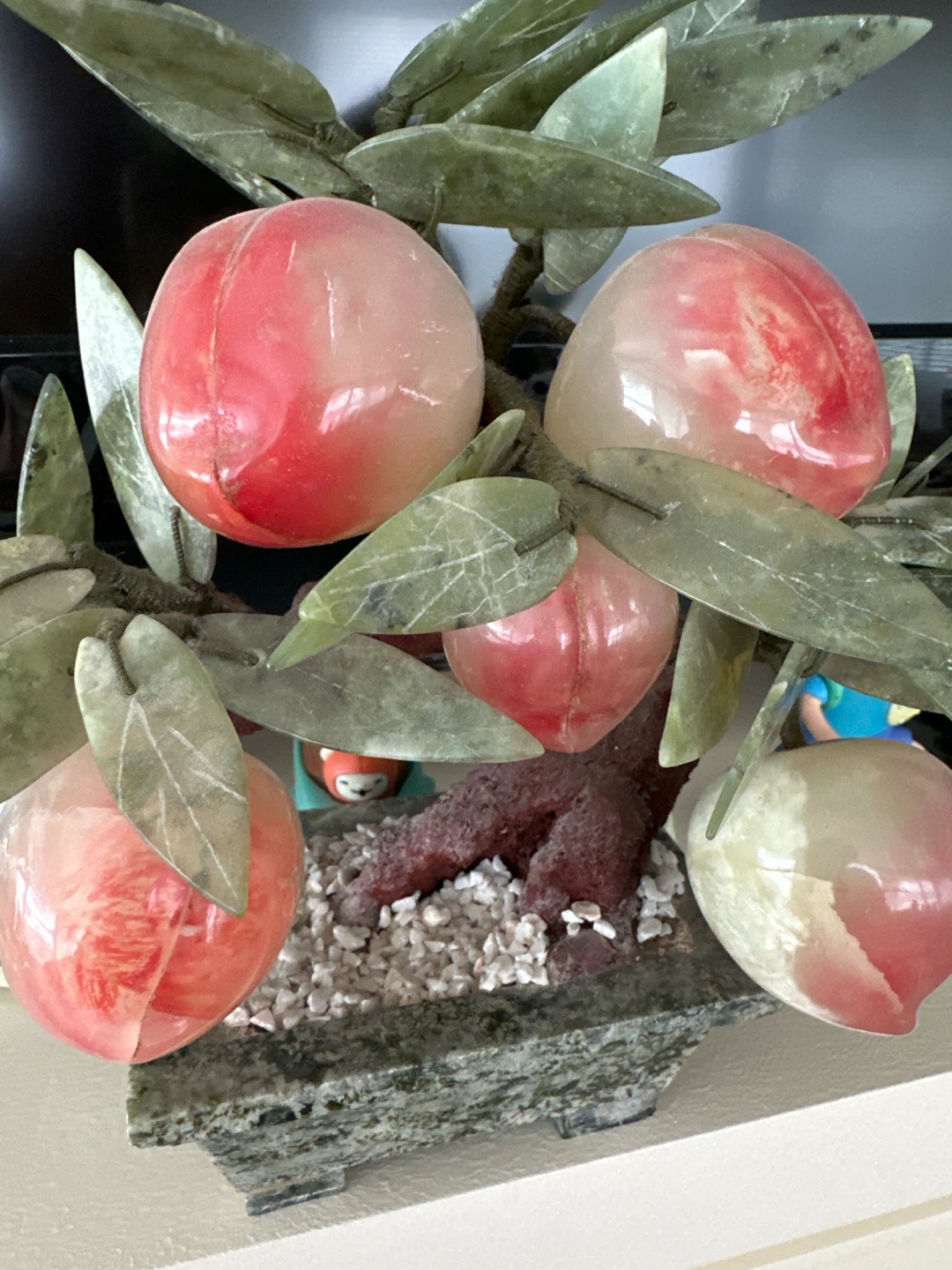 Stone Peach Tree Ornament - photo 2