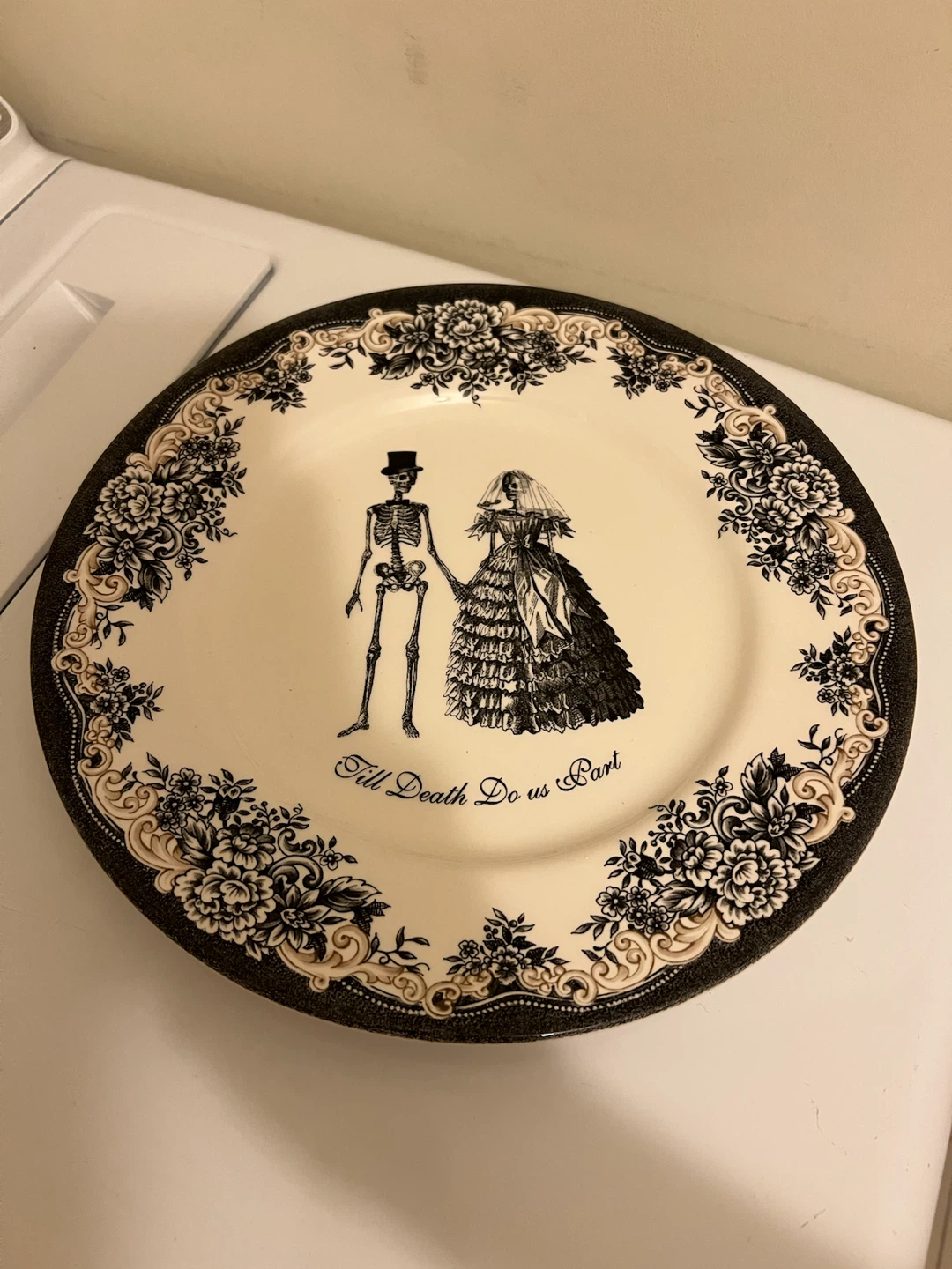 Royal Stafford Till Death Do Us Part Plate
