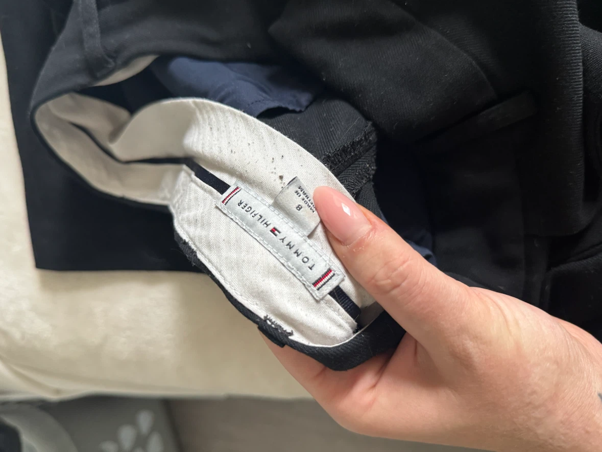 Tommy Hilfiger Black Trousers Size 8 - photo 4