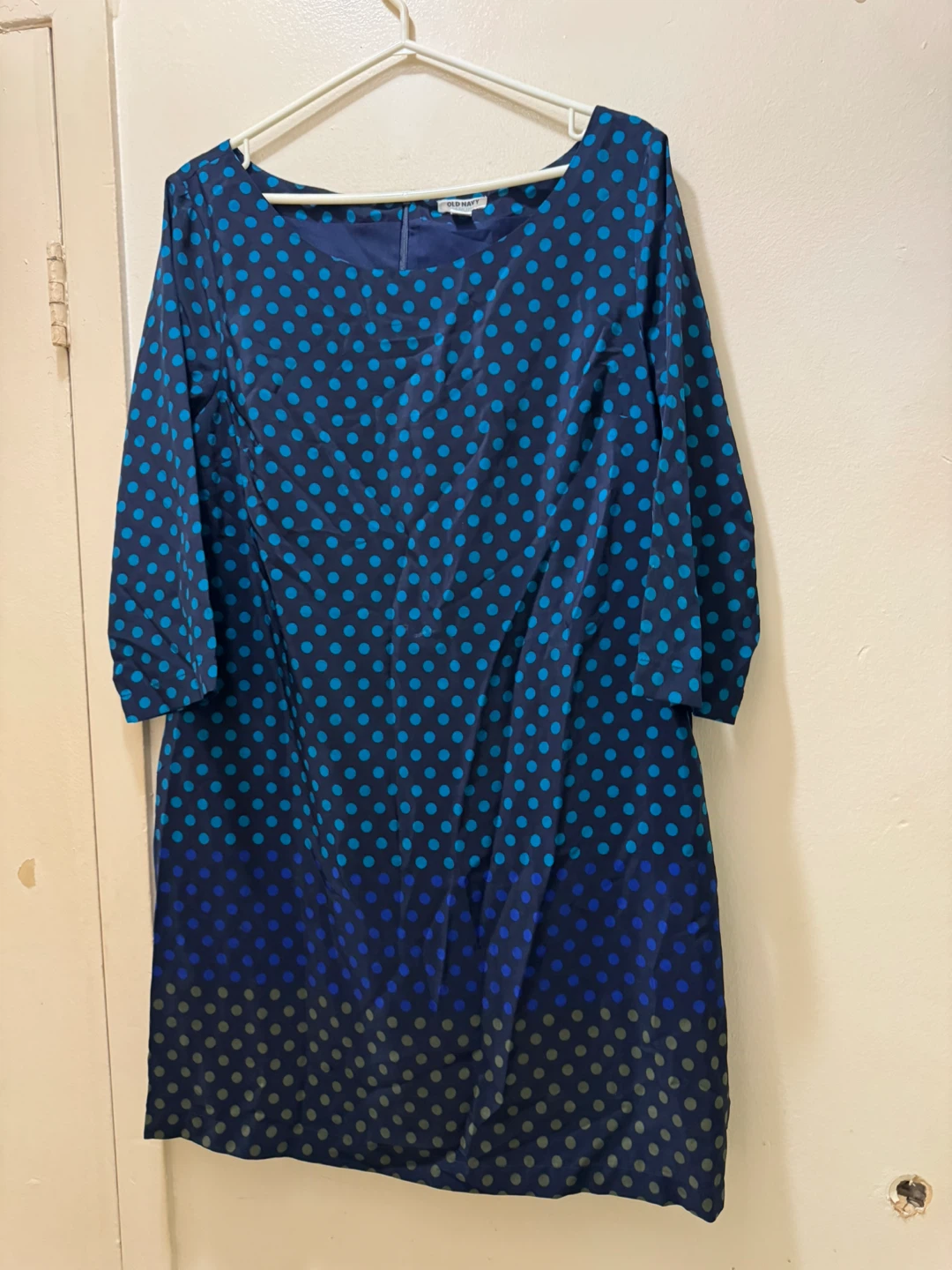 Old Navy Blue Polka Dot Dress each 20