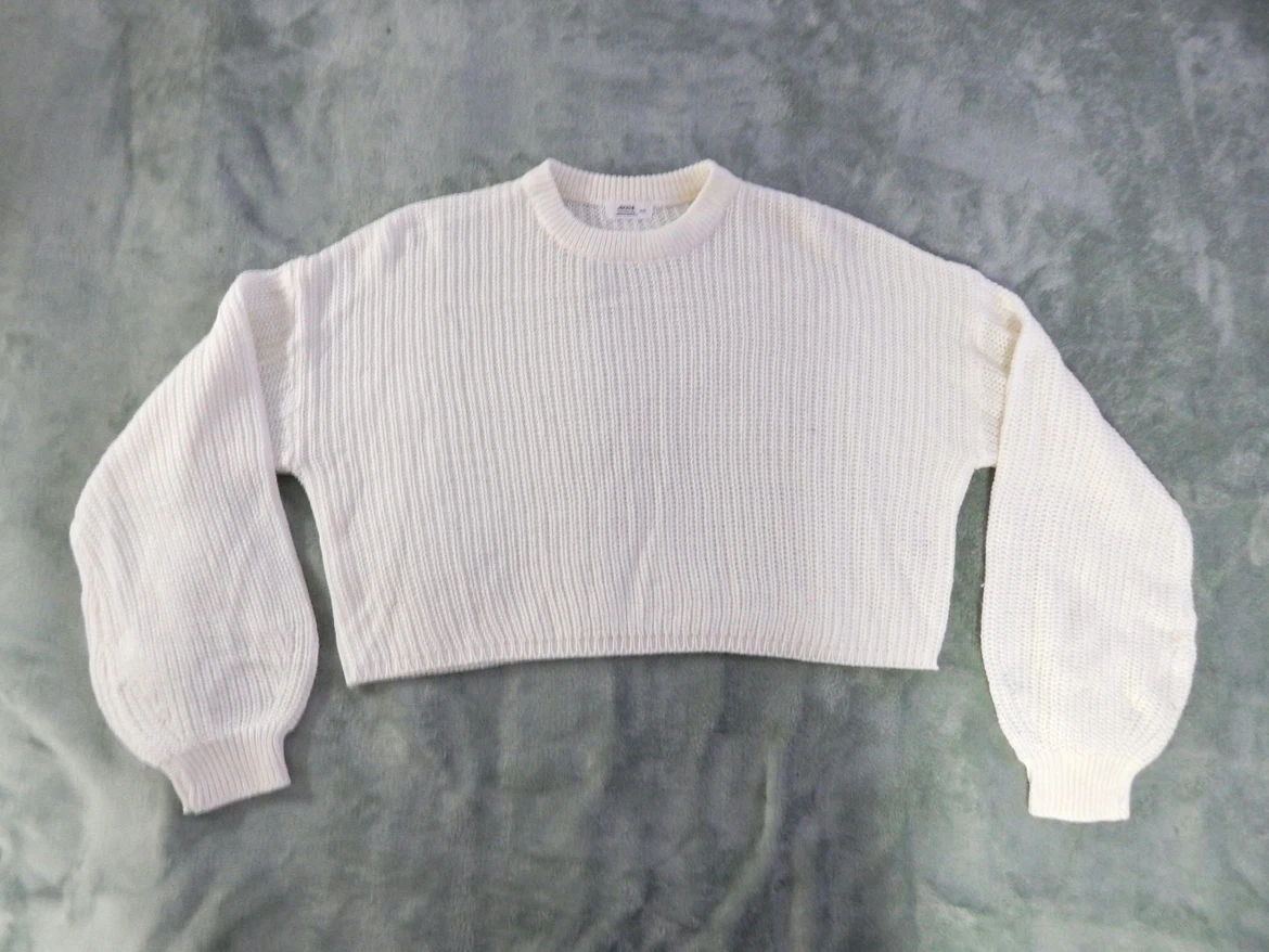 Ardene White Knit Sweater