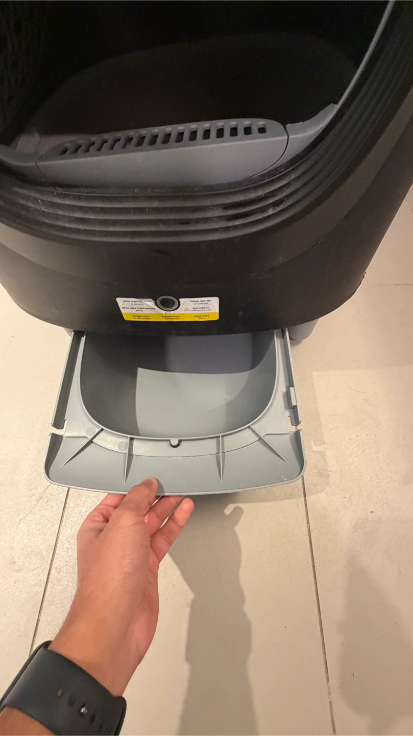 Self-Cleaning Cat Litter Box (Petree, Black) — $200 - photo 2