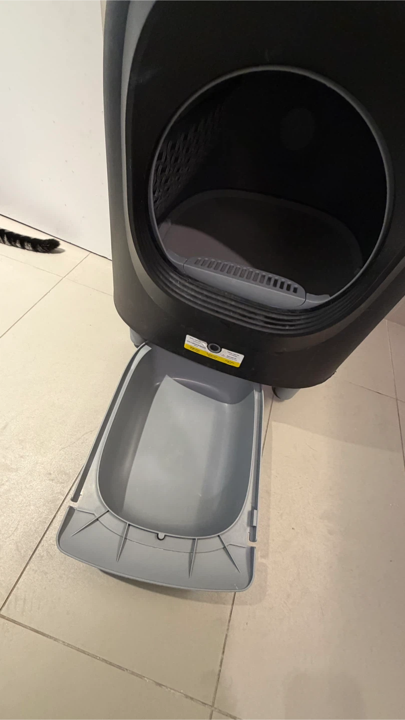 Self-Cleaning Cat Litter Box (Petree, Black) — $200 - photo 5