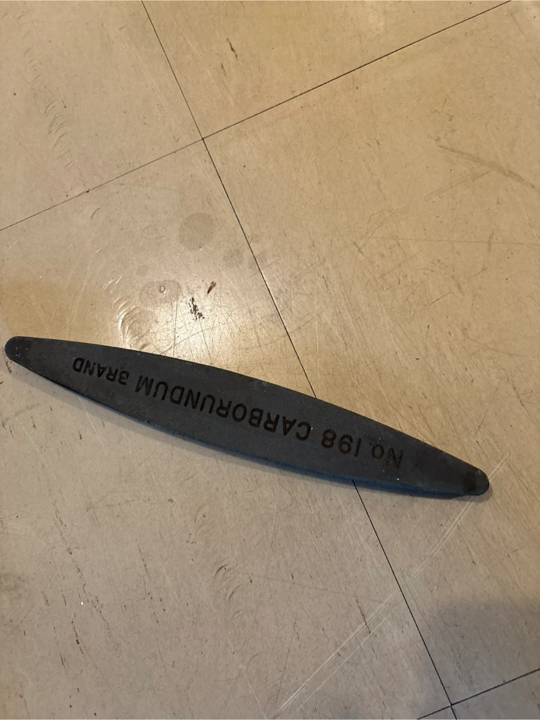 Carborundum Brand No. 198 Sharpening Stone