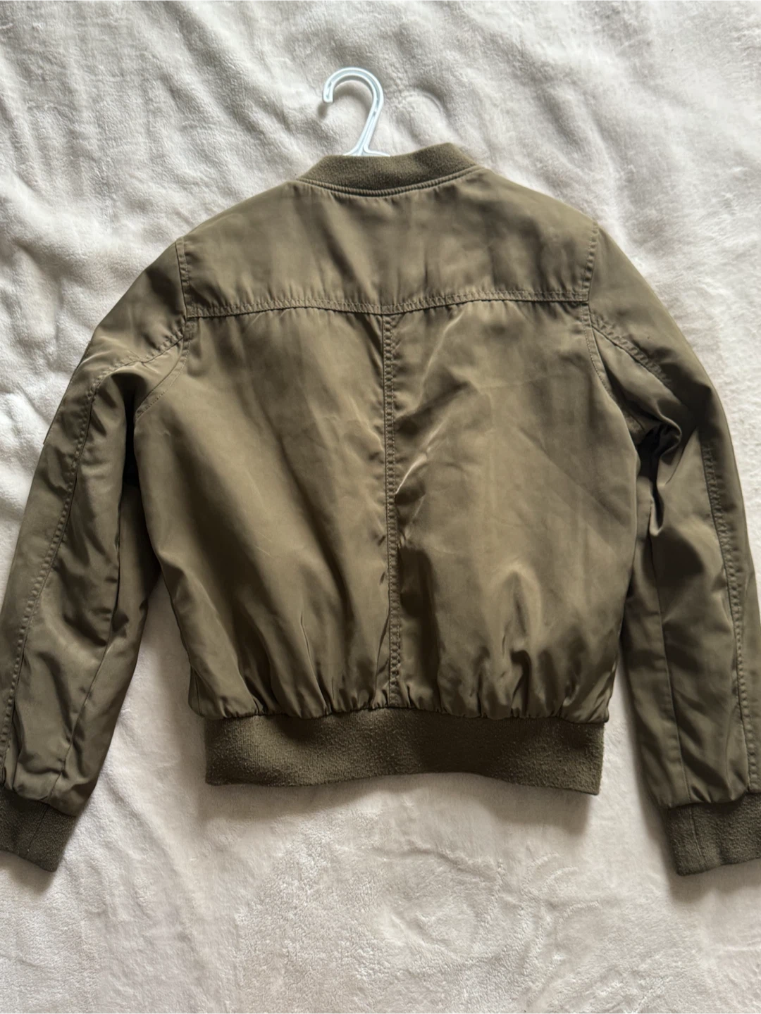 Olive Green Bomber Jacket - photo 3