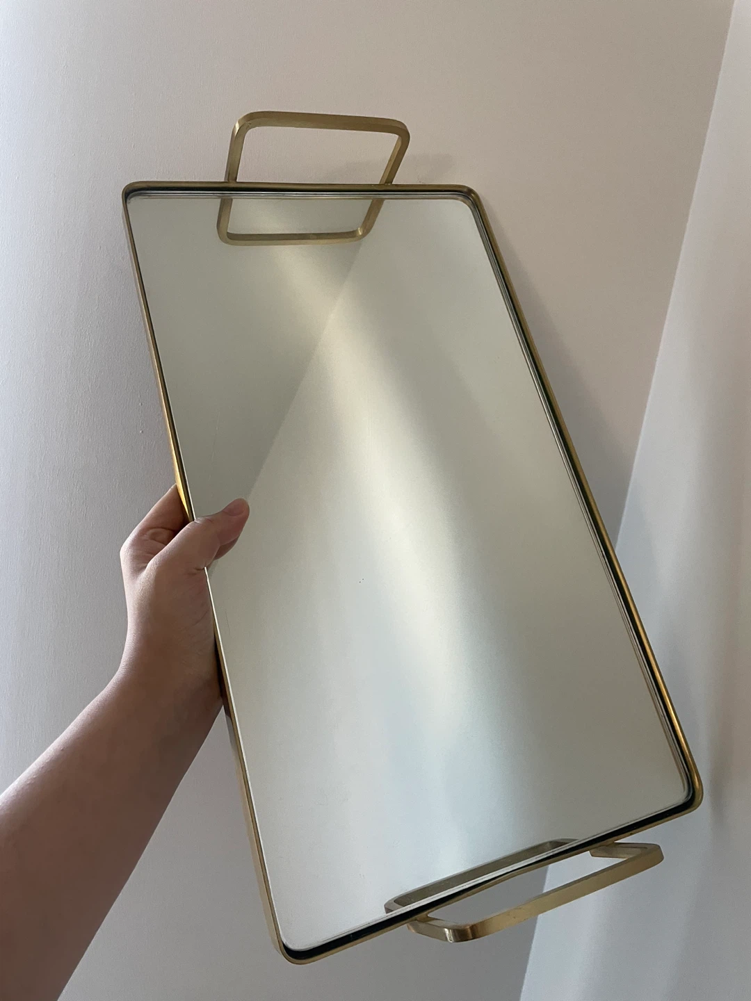 Gold Mirrored Tray