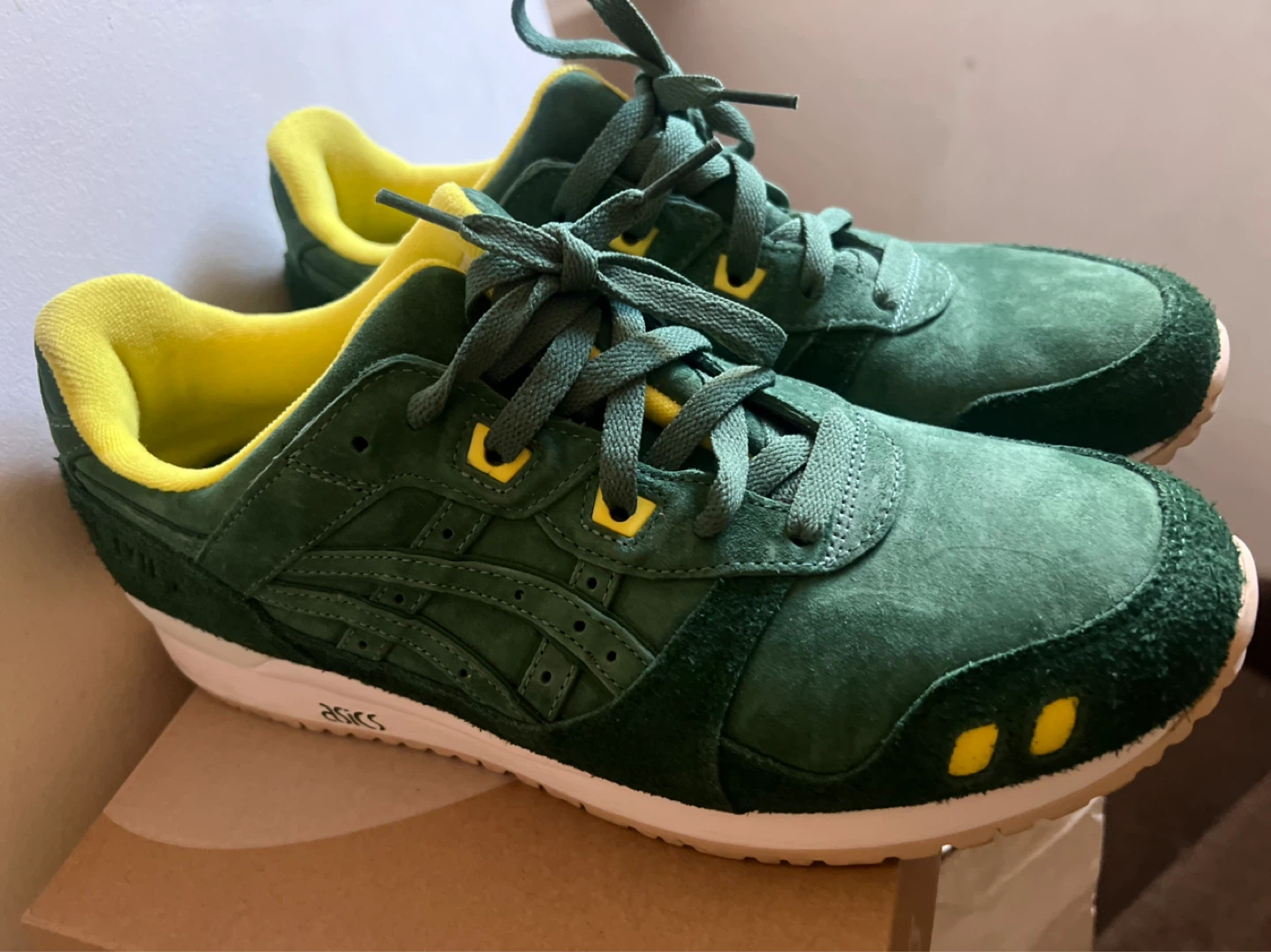 Asics Gel-Lyte III OG Shamrock Green 10.5sz