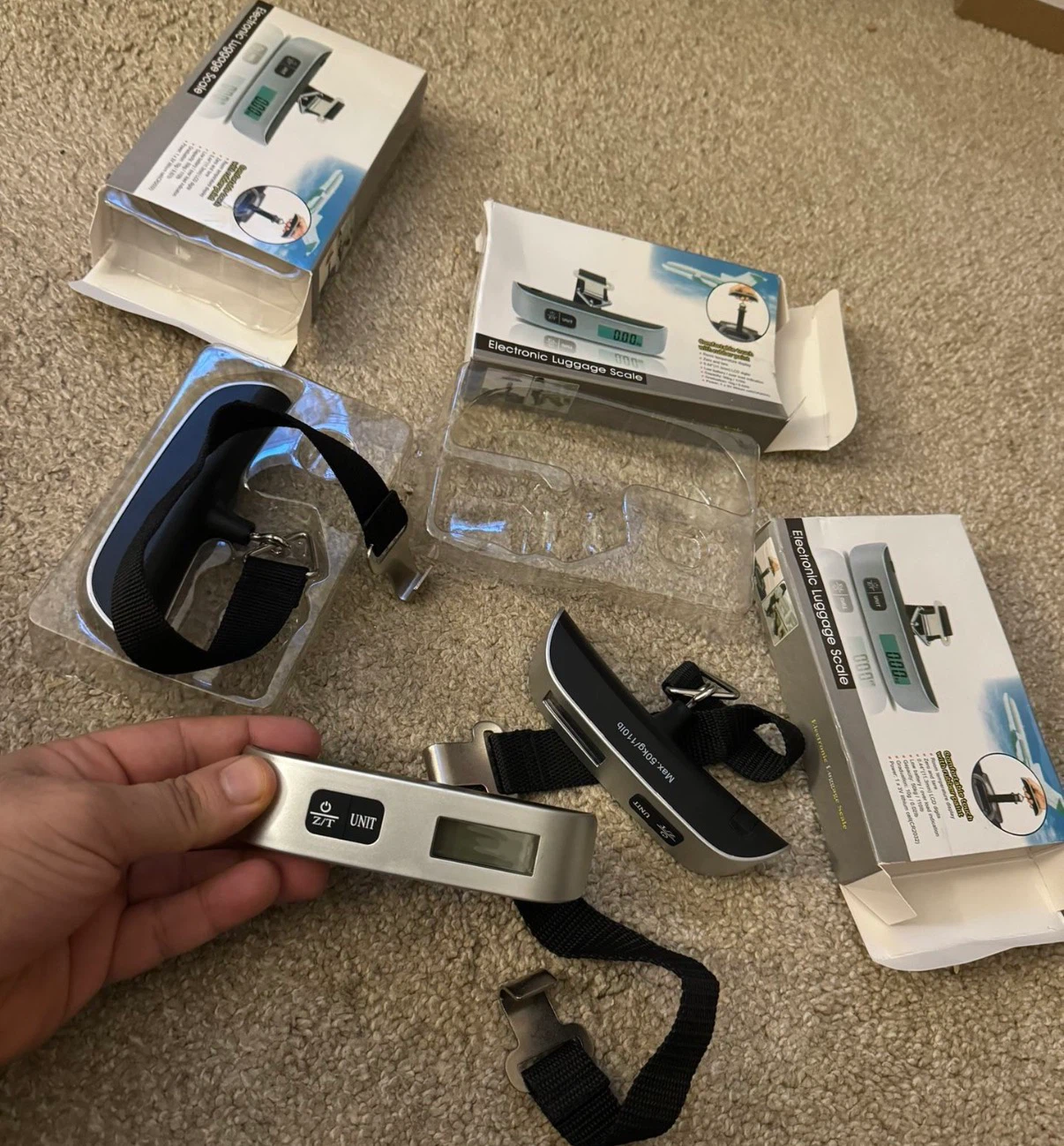 Electronic Luggage Scale 50kg/110lb - photo 2