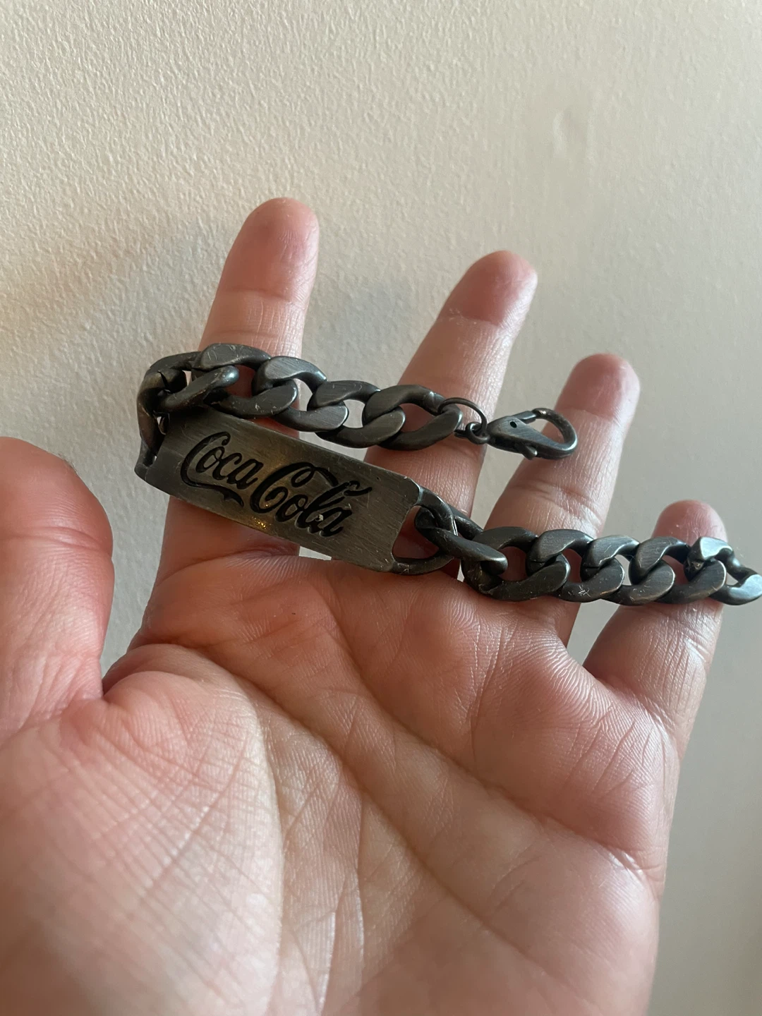 Coca-Cola Logo Chain Bracelet