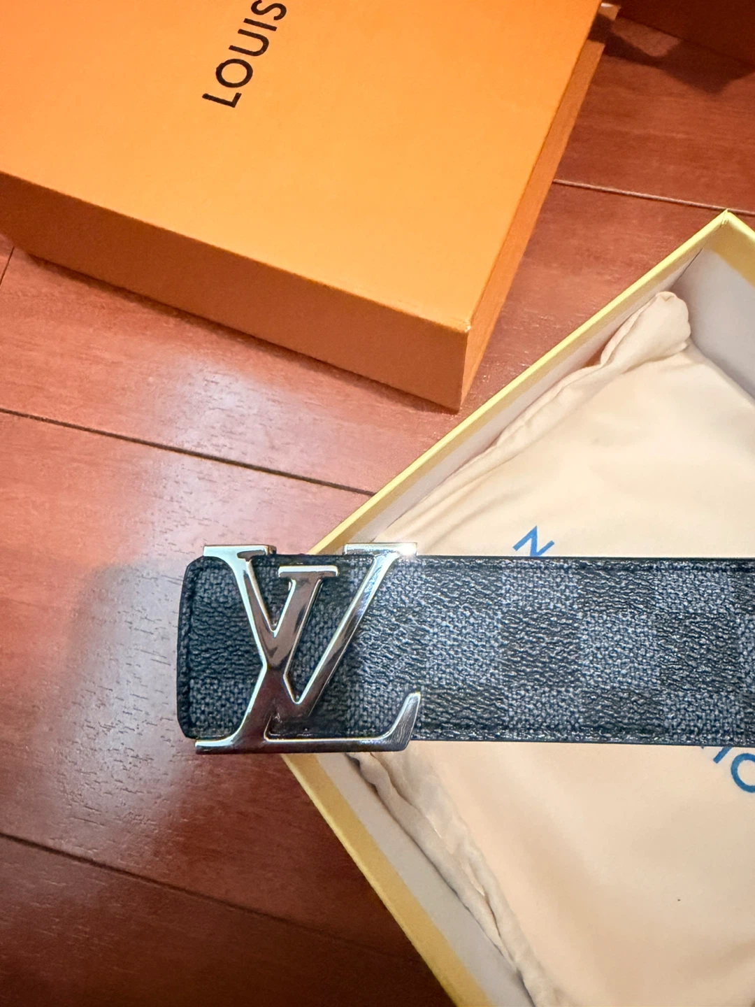 Louis Vuitton Damier Graphite Belt - photo 3