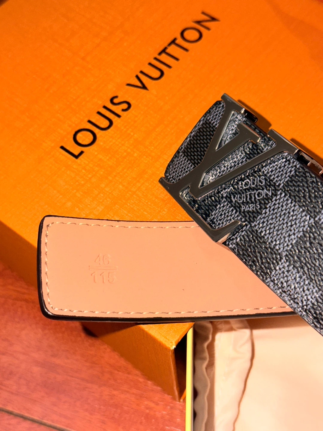 Louis Vuitton Damier Graphite Belt - photo 5