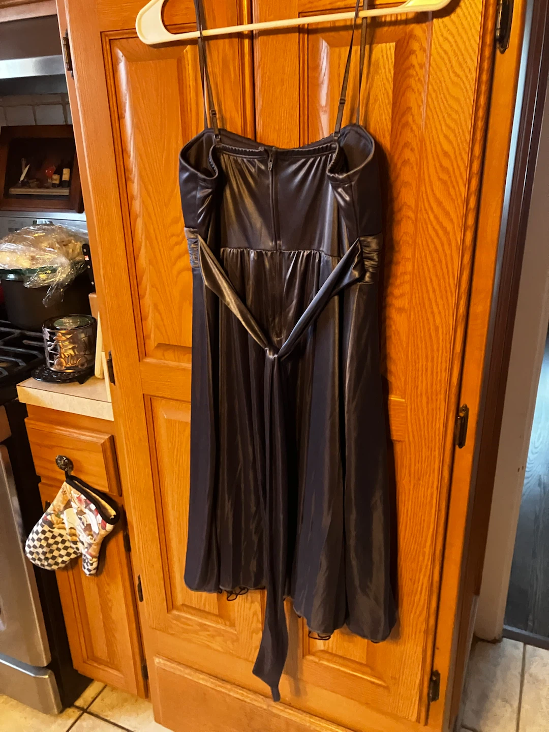 Metallic Grey party dress - photo 2