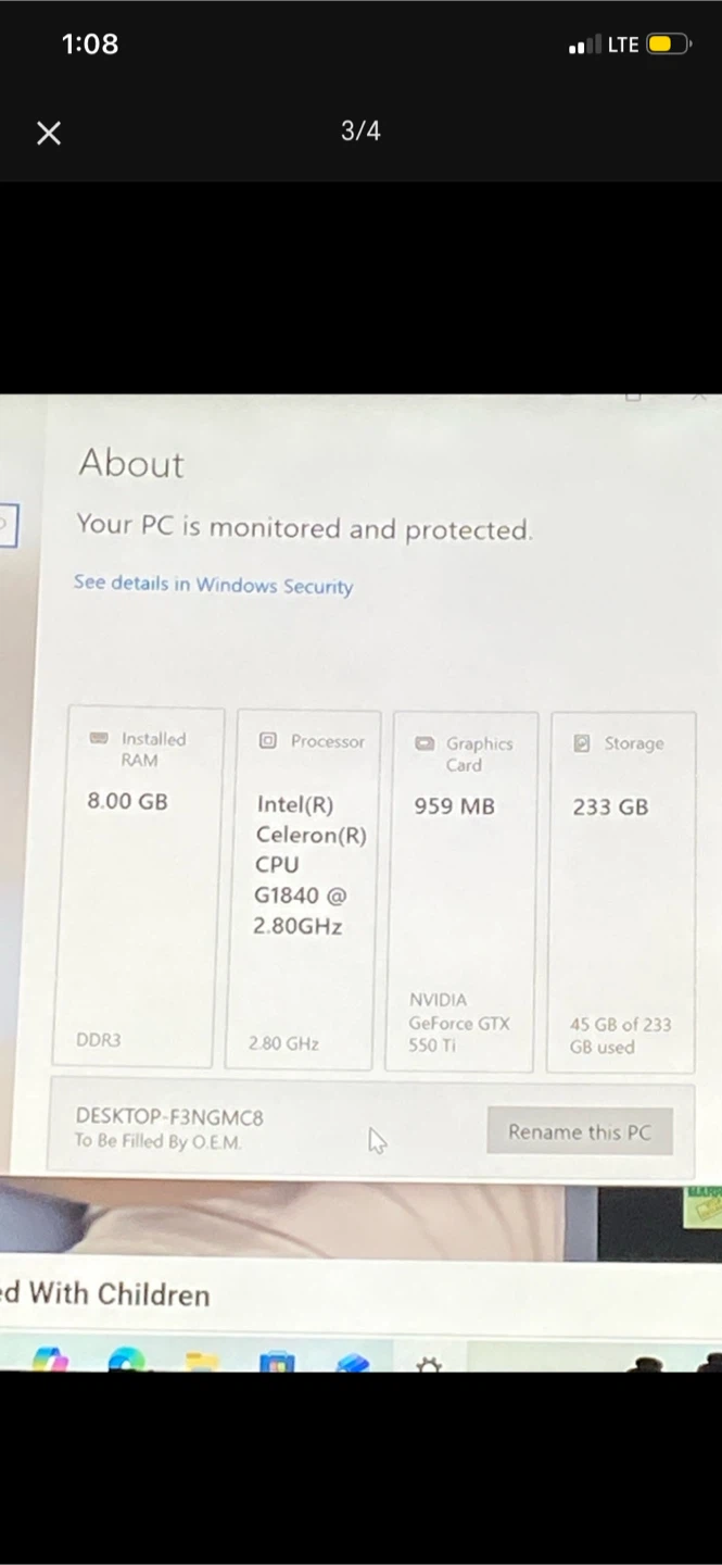 Basic budget desktop  with Intel Celeron - photo 4