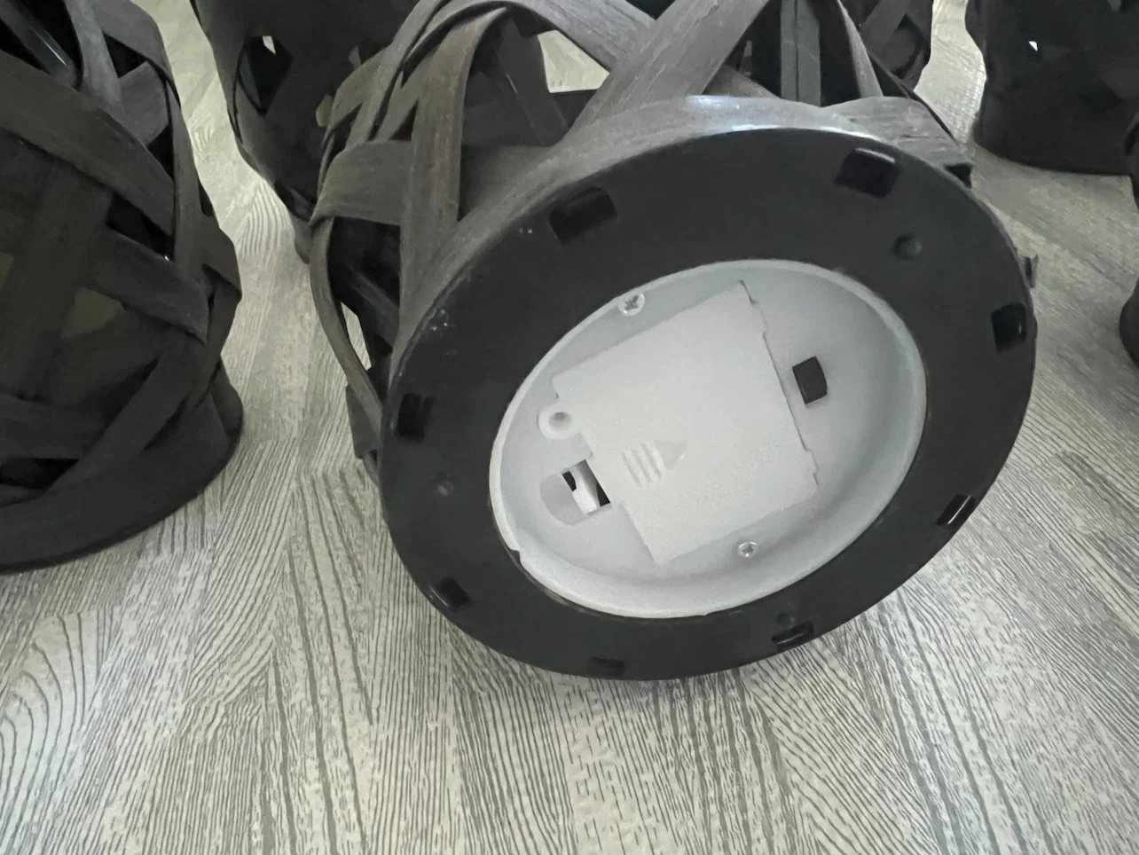 Set of 6 LED Woven Lanterns - photo 3