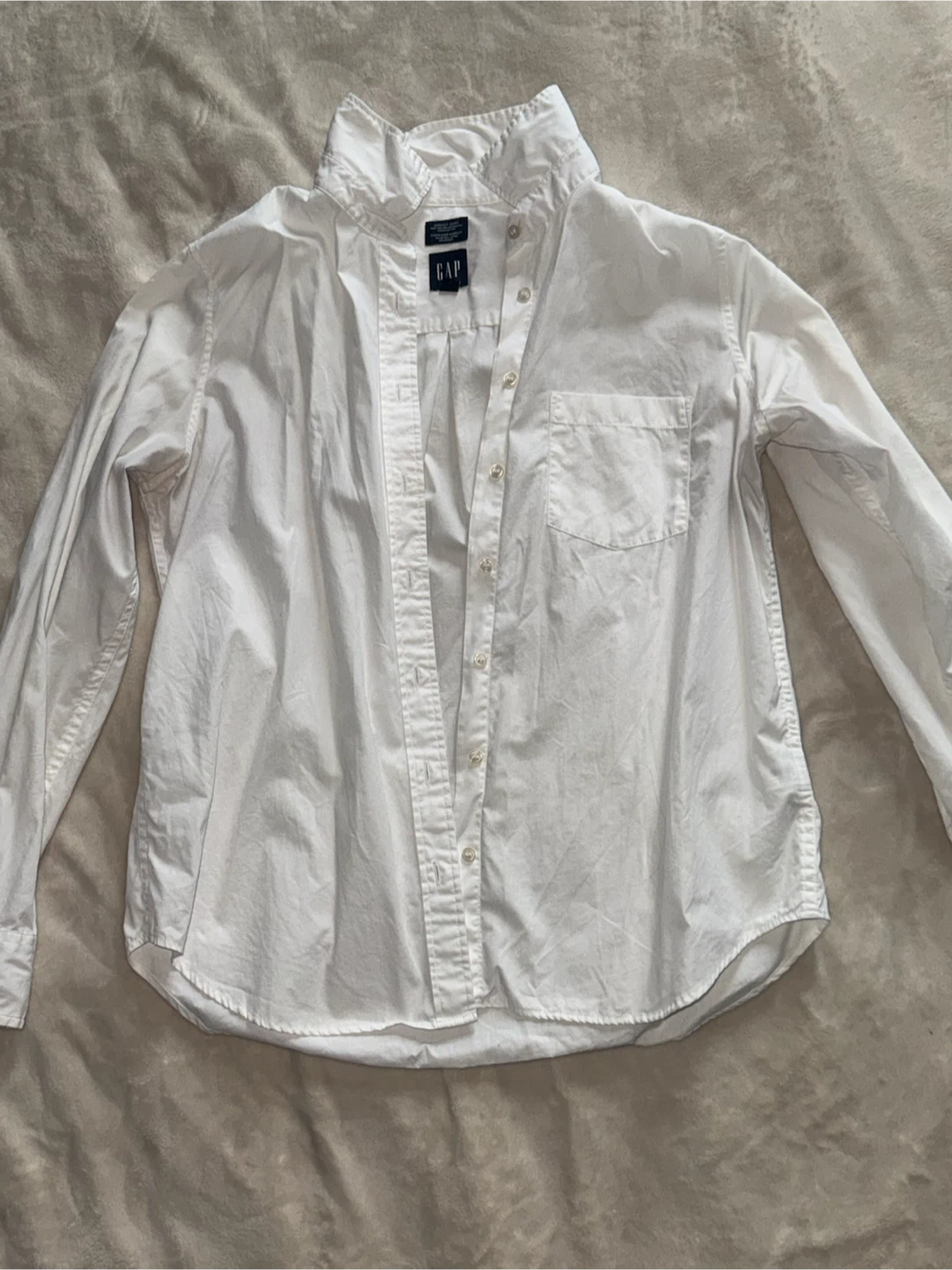 2 Gap Shirts (white and black)