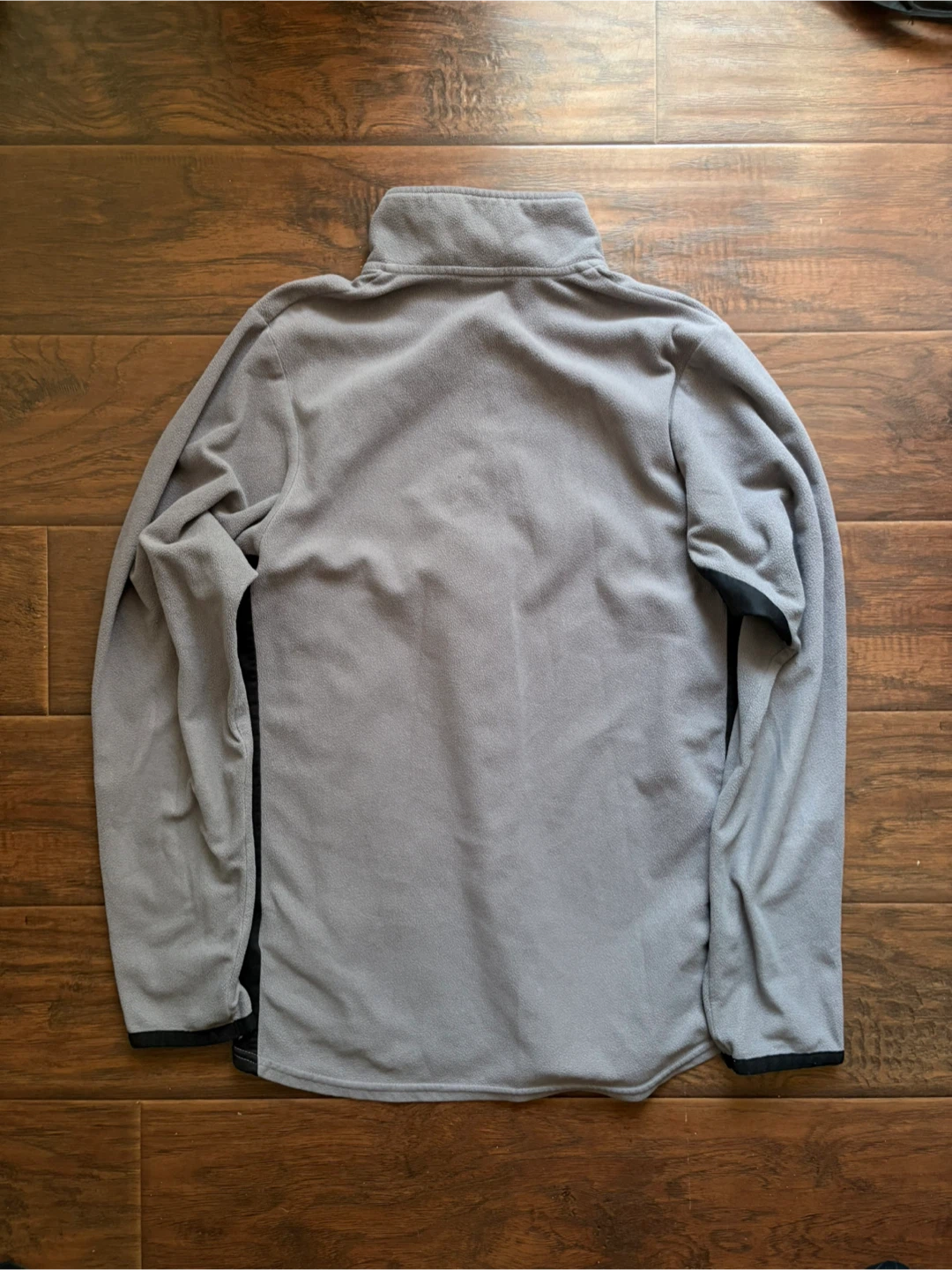 Vintage Nike y2k fleece quarter zip top M mini swoosh - photo 5