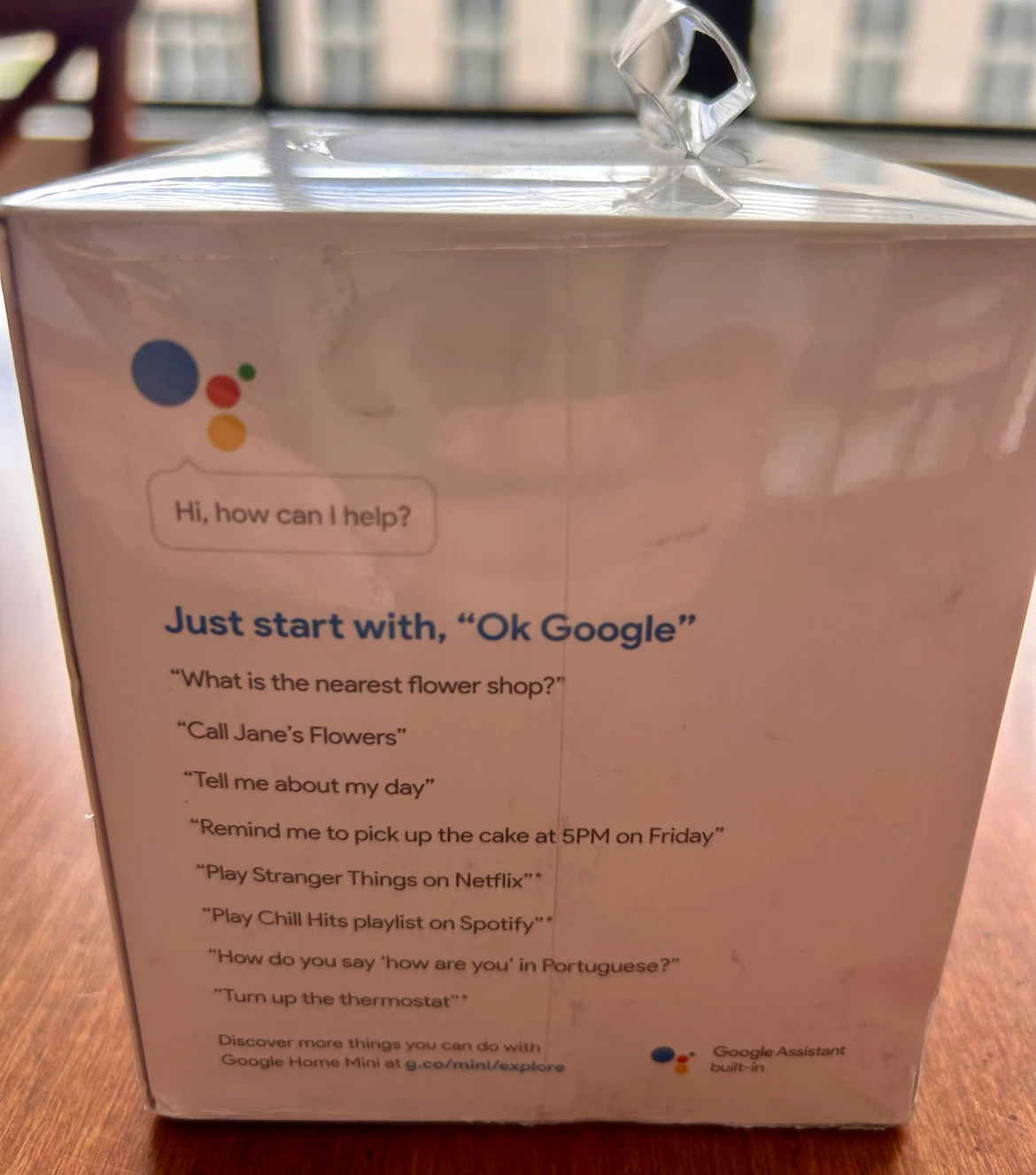 Google Home Mini Smart Speaker (never opened) - photo 4