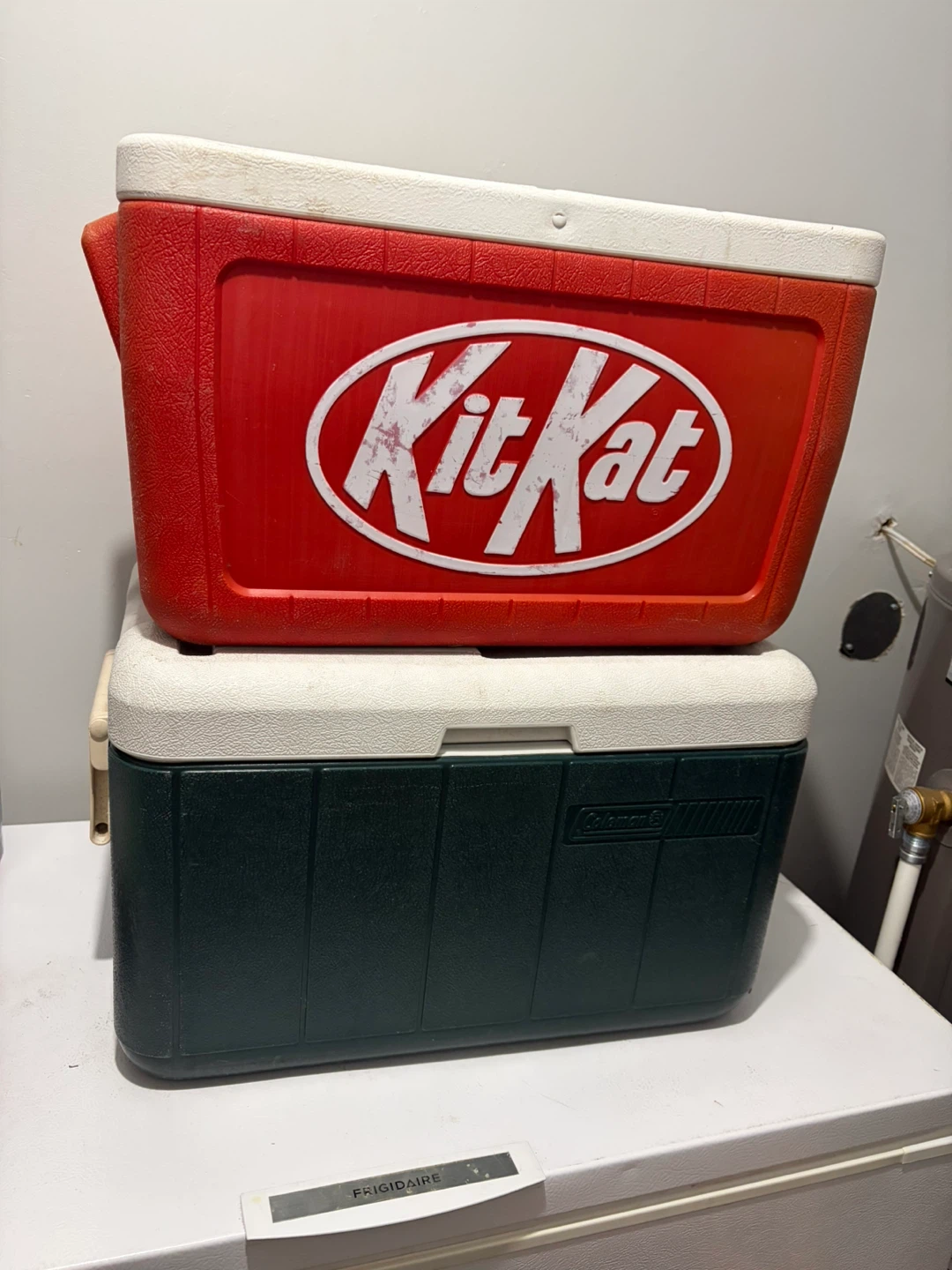 KitKat and Coleman Coolers
