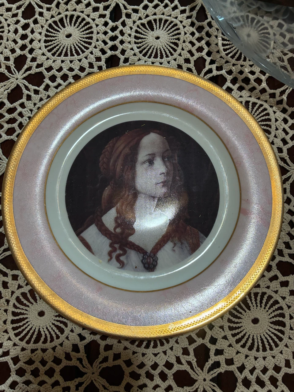 Decorative Portrait Plate