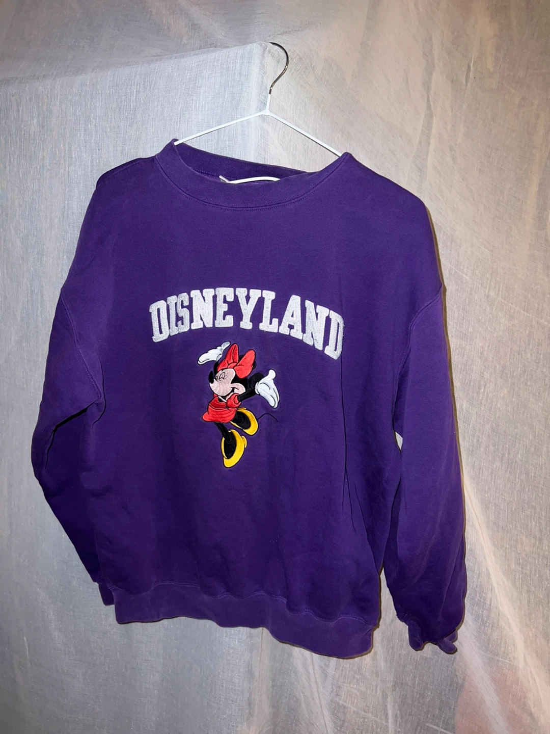 Purple Disneyland Minnie Mouse Sweatshirt - photo 2
