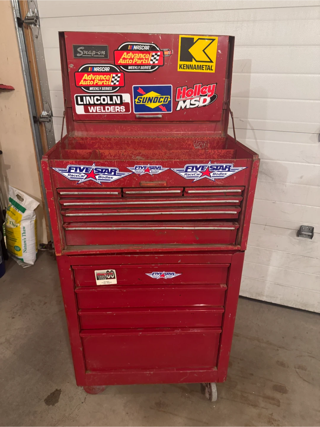 Set of Snap on Toolboxes on wheels. - photo 2