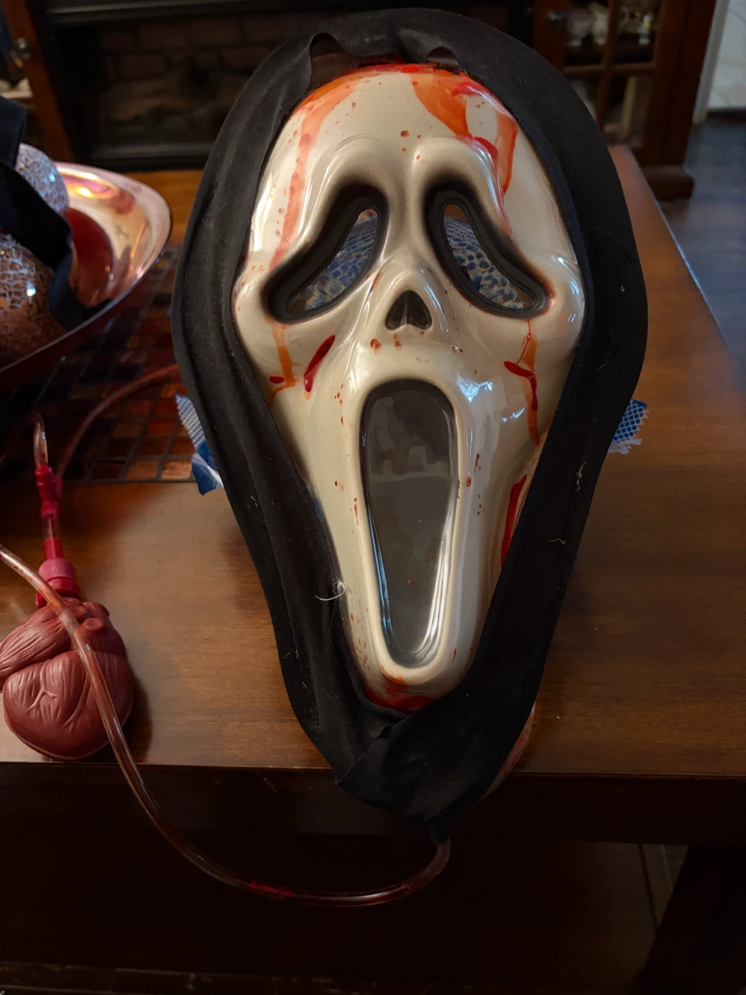 Scream Ghost Face Bleeding Mask