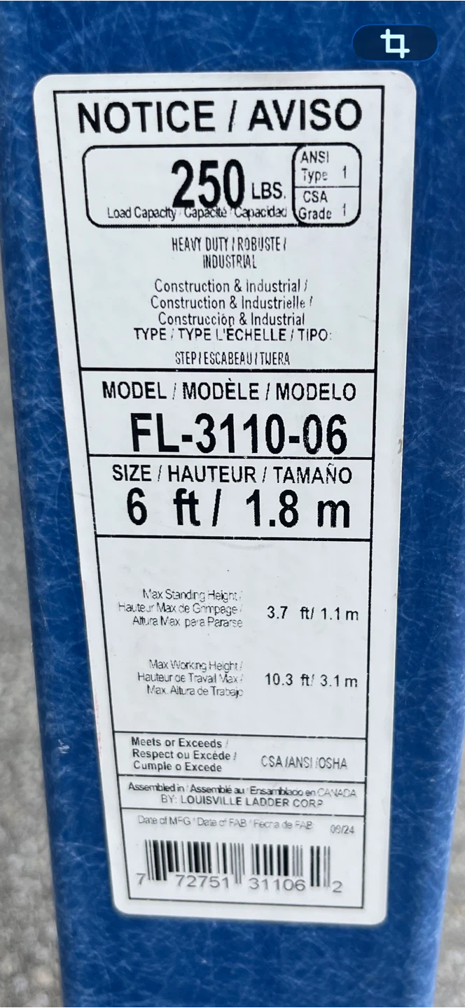 6ft Aframe Ladder - photo 2