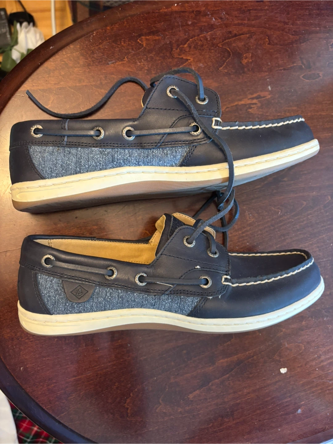 Sperry Top-Sider Boat Shoes Navy/Denim - photo 2