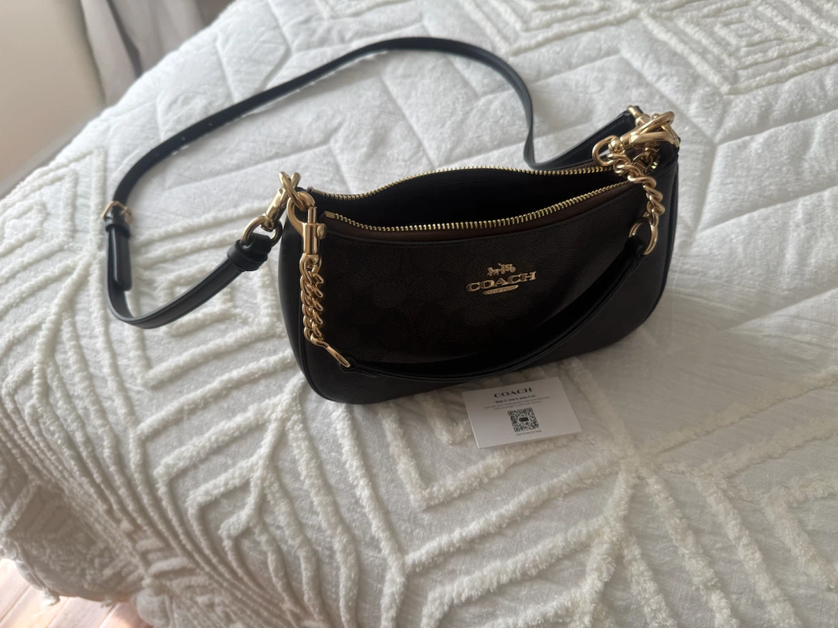Coach Signature Canvas Shoulder Bag - photo 3