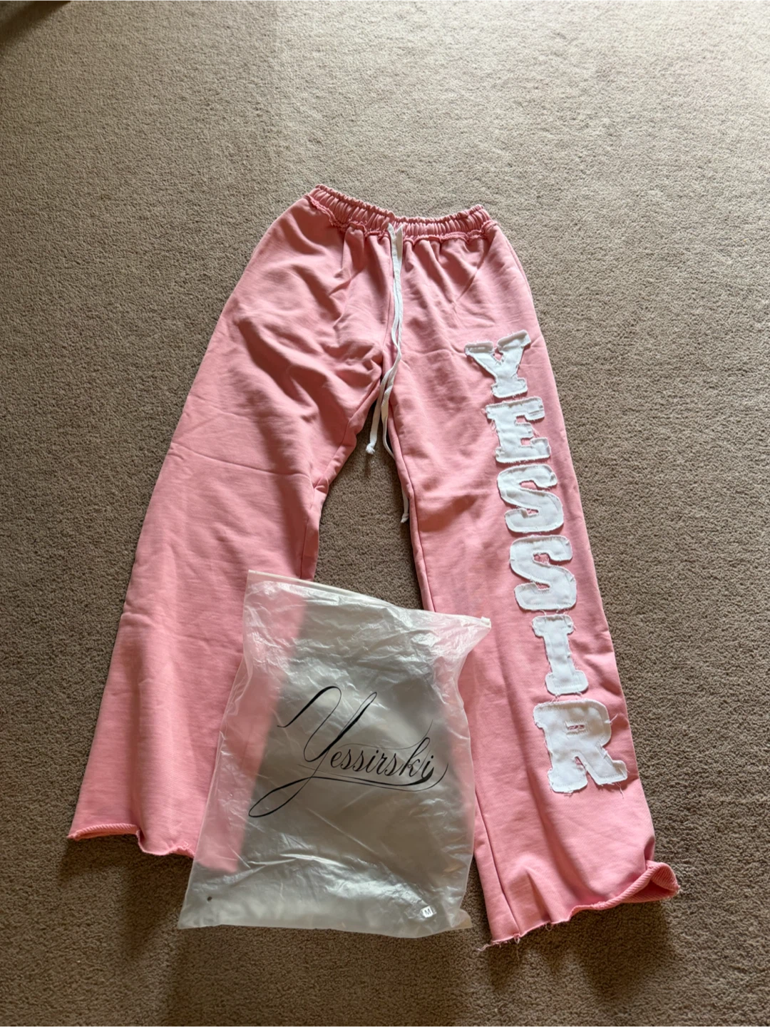 Yessirskiii999 Pink Sweatpants