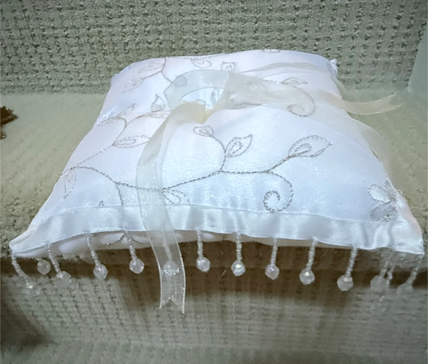 Set of two decorative ring pillows - photo 3