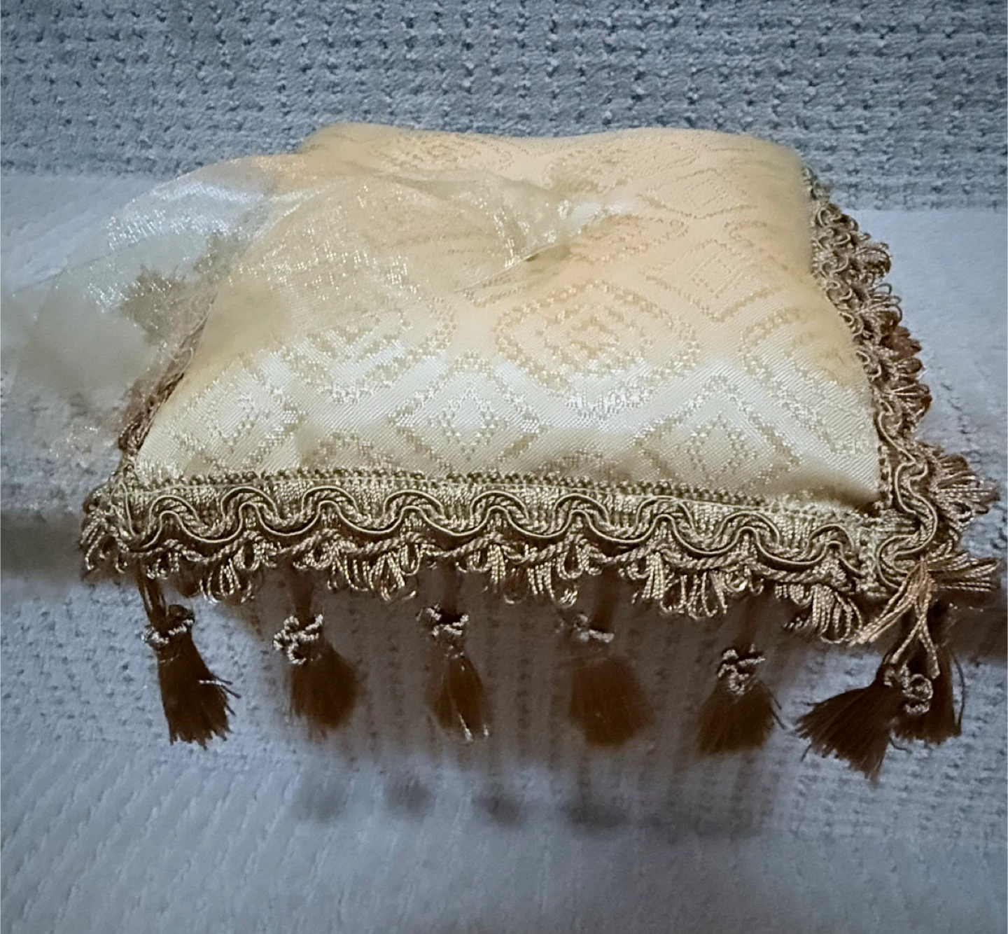 Set of two decorative ring pillows - photo 2