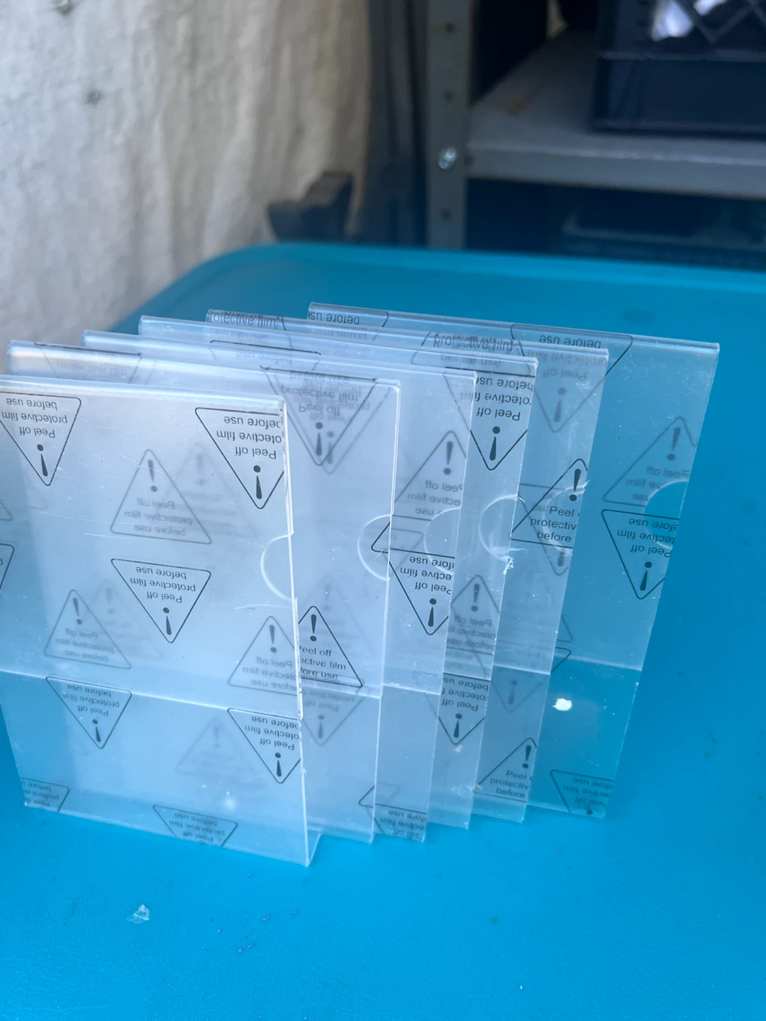 BRAND NEW Clear Acrylic Sign Holders