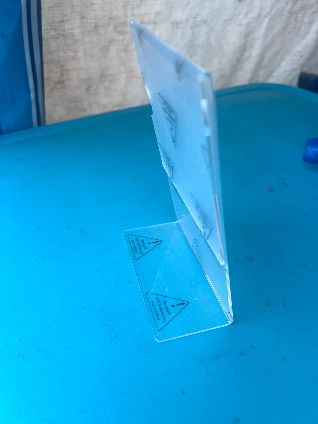 BRAND NEW Clear Acrylic Sign Holders - photo 2