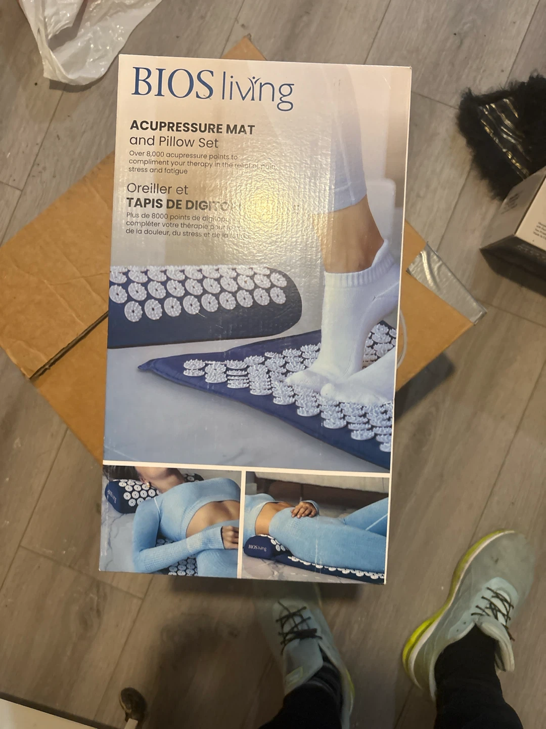 BIOS Living Acupressure Mat and Pillow Set - photo 3