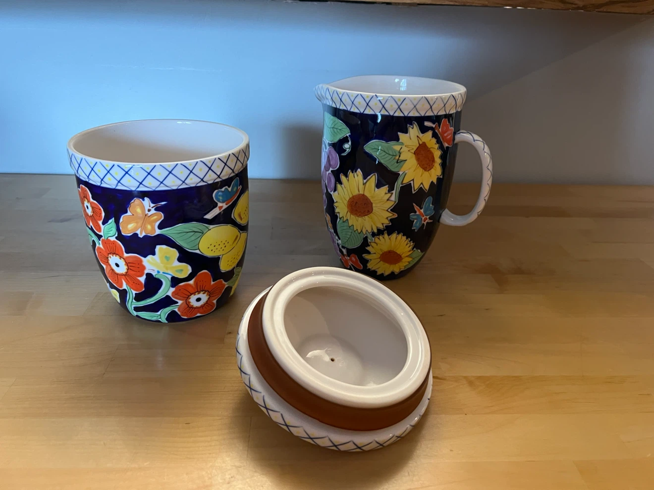 Vintage Starbucks Barista Storage Jar and Pitcher - photo 2